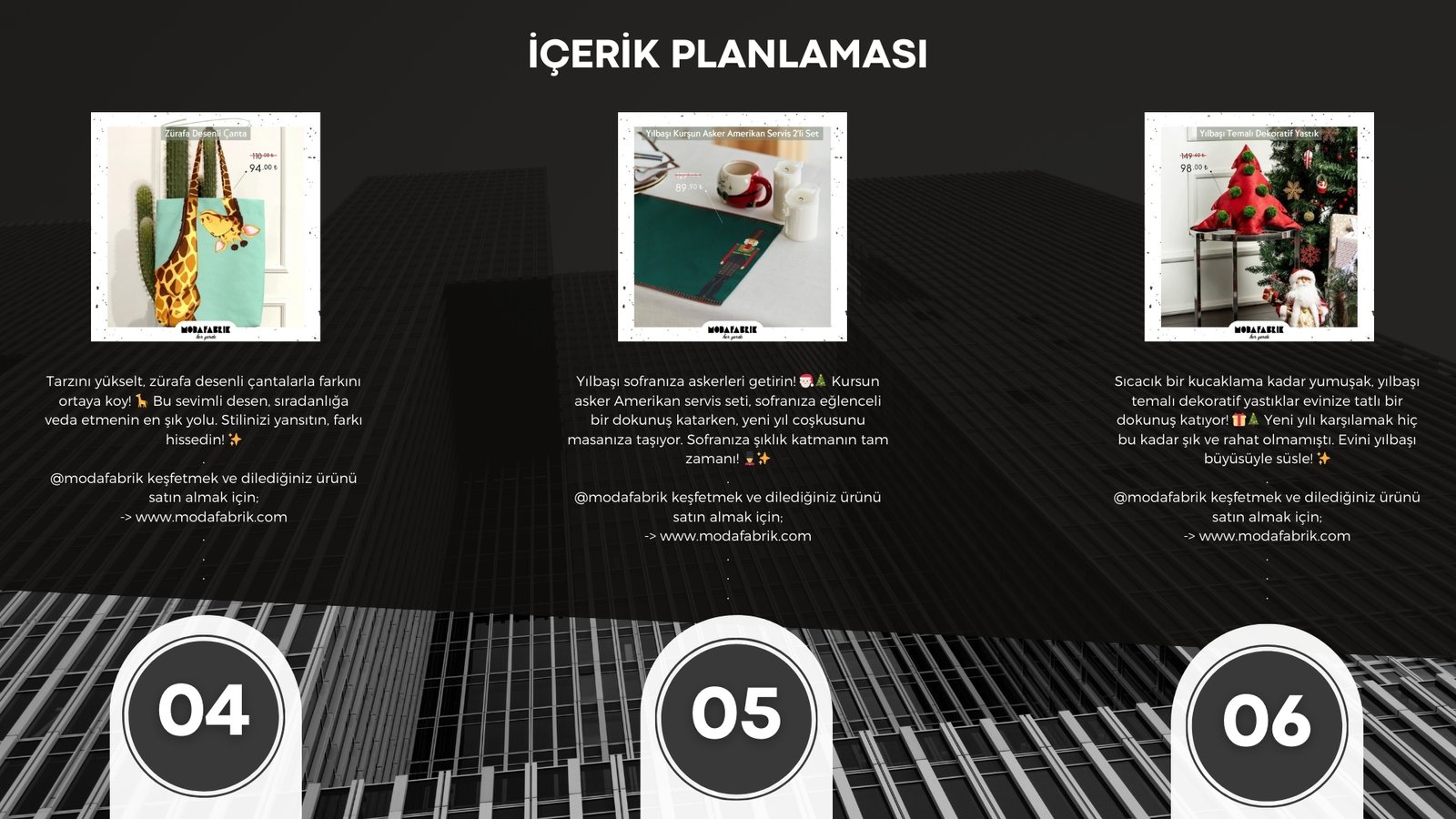 modafabrik içerik planlaması 3